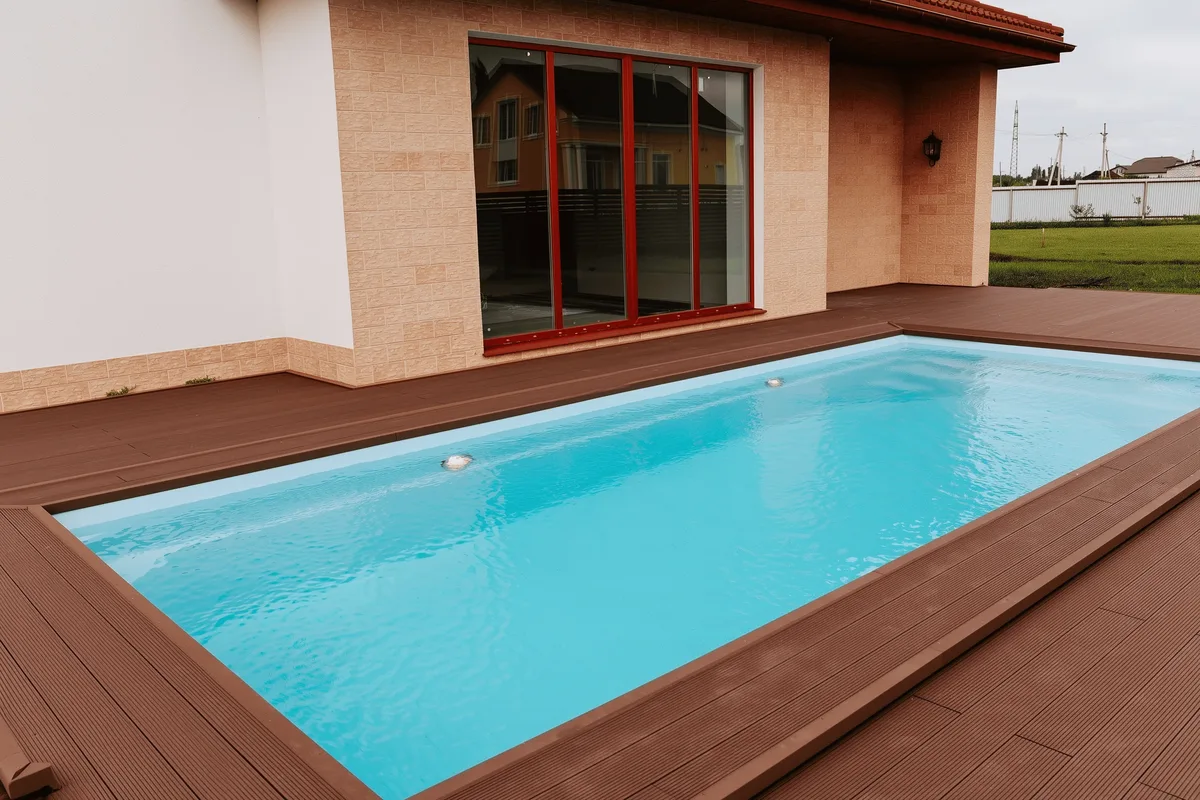 Композитный бассейн Laguna 8 — вид сверху в Сургуте