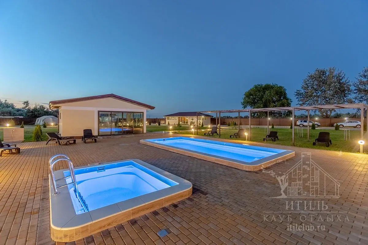 Композитная купель Laguna 3 — установка в Сургуте